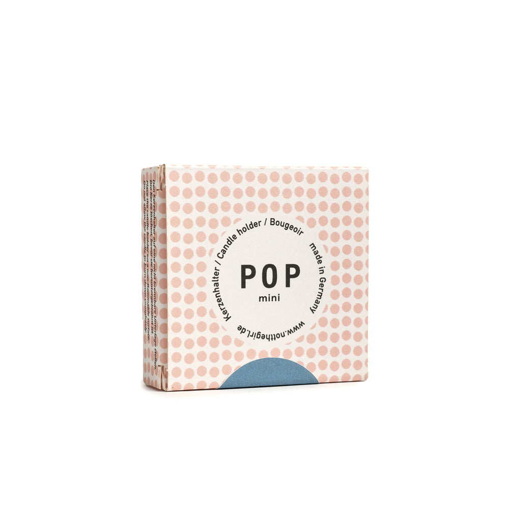 Kerzenhalter POP mini Graublau