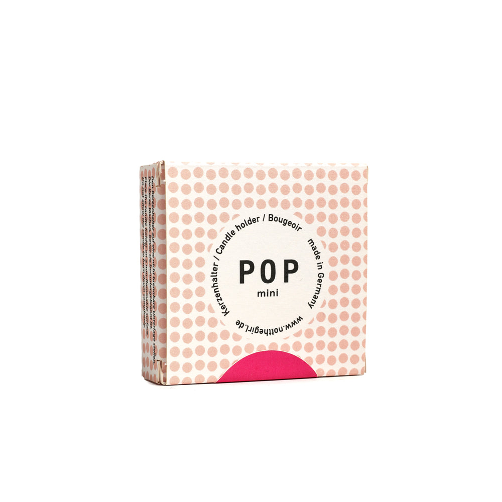 Kerzenhalter POP mini Neonpink