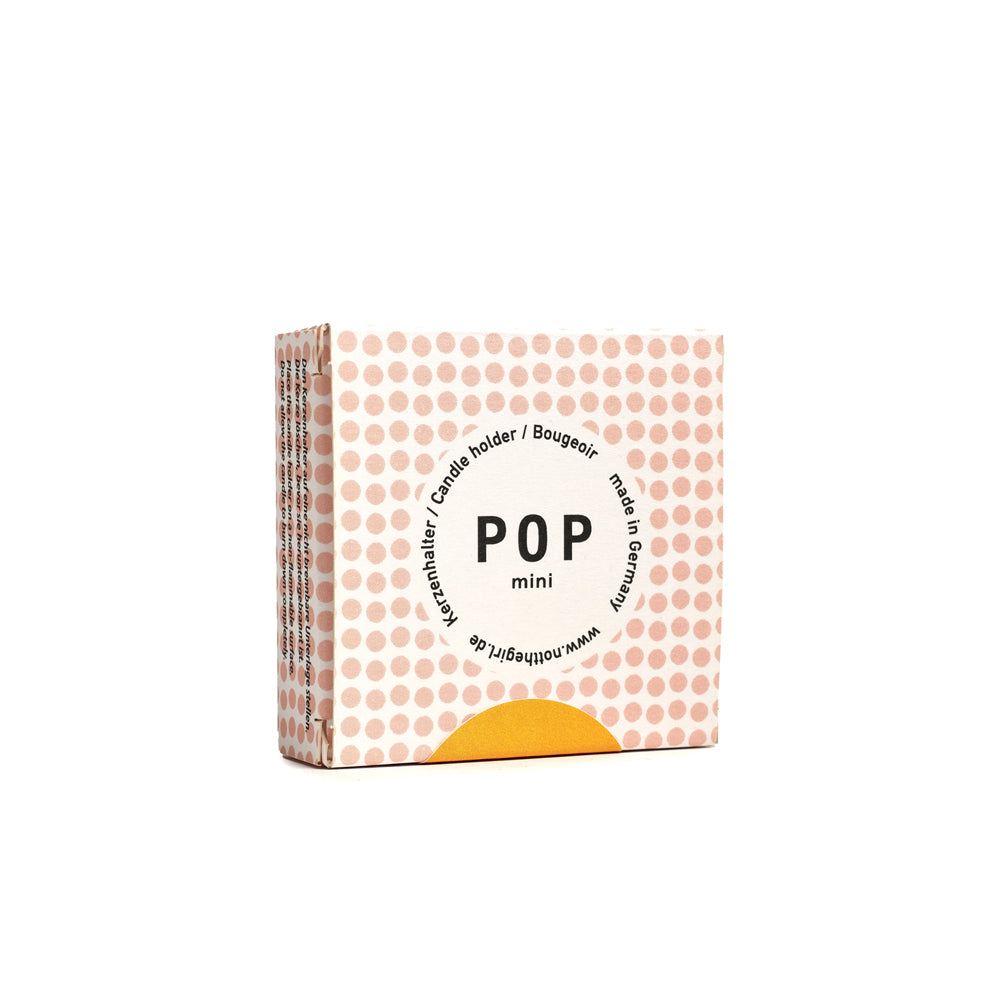 Kerzenhalter POP mini Gelb