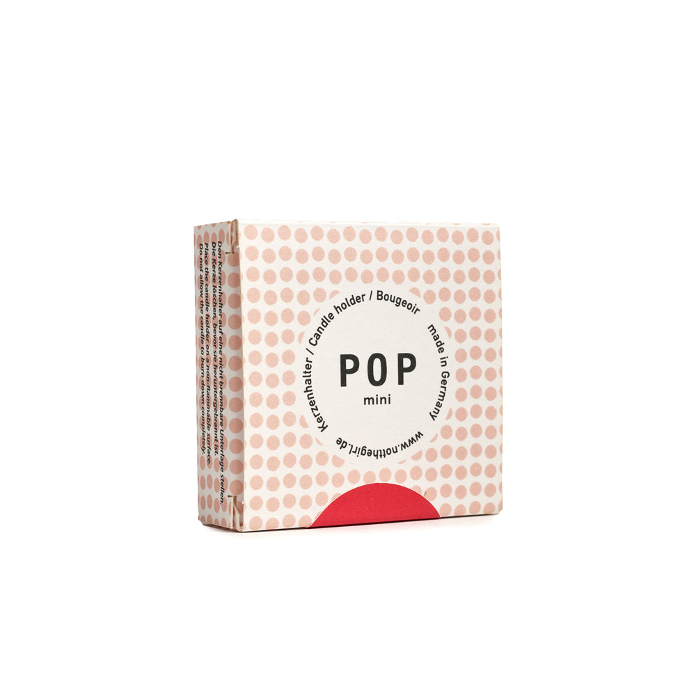 Kerzenhalter POP mini Rot