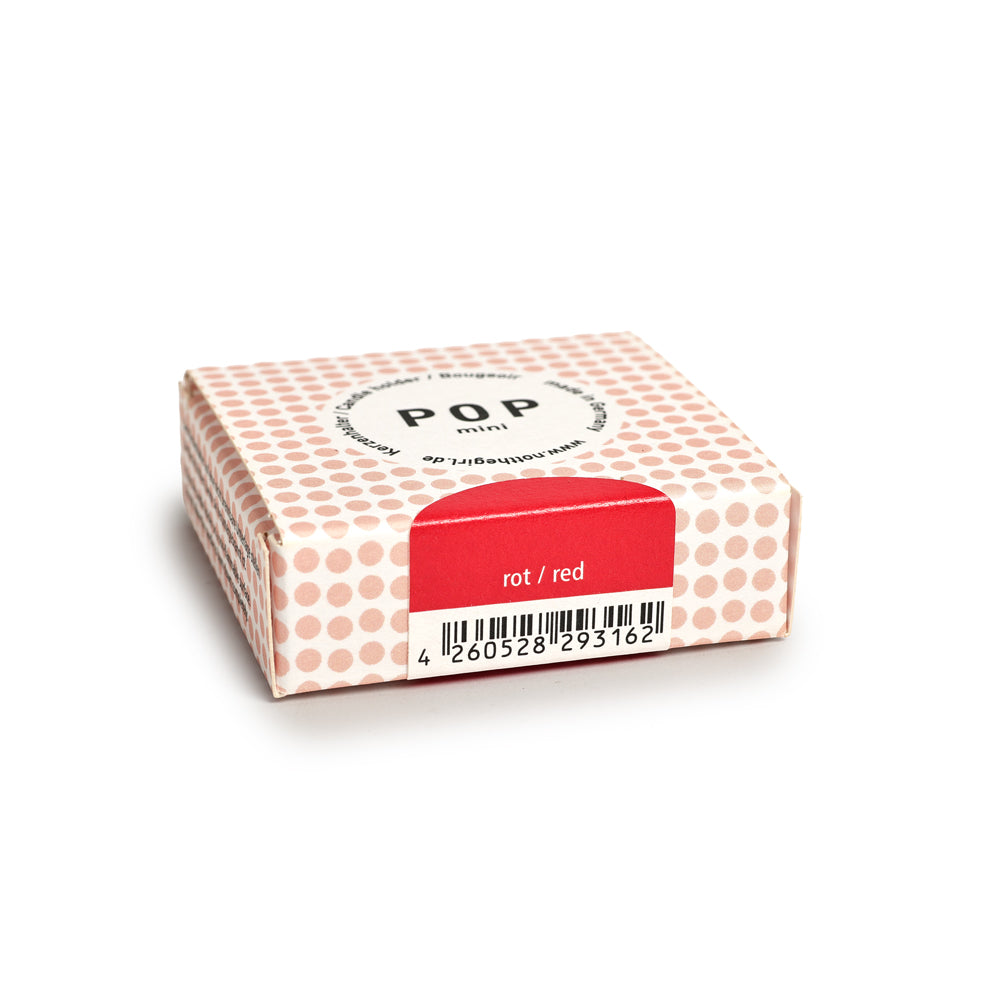 Kerzenhalter POP mini Rot