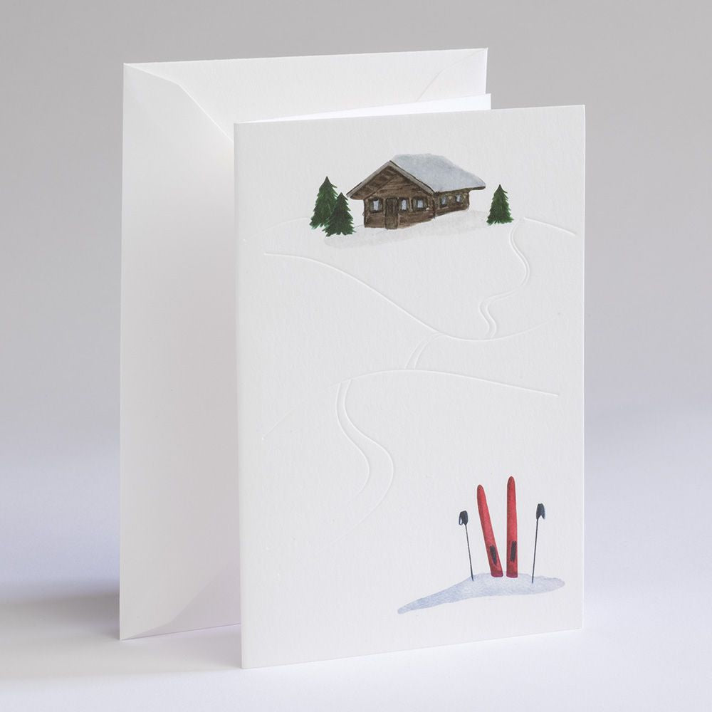 Klappkarte BERGHÜTTE