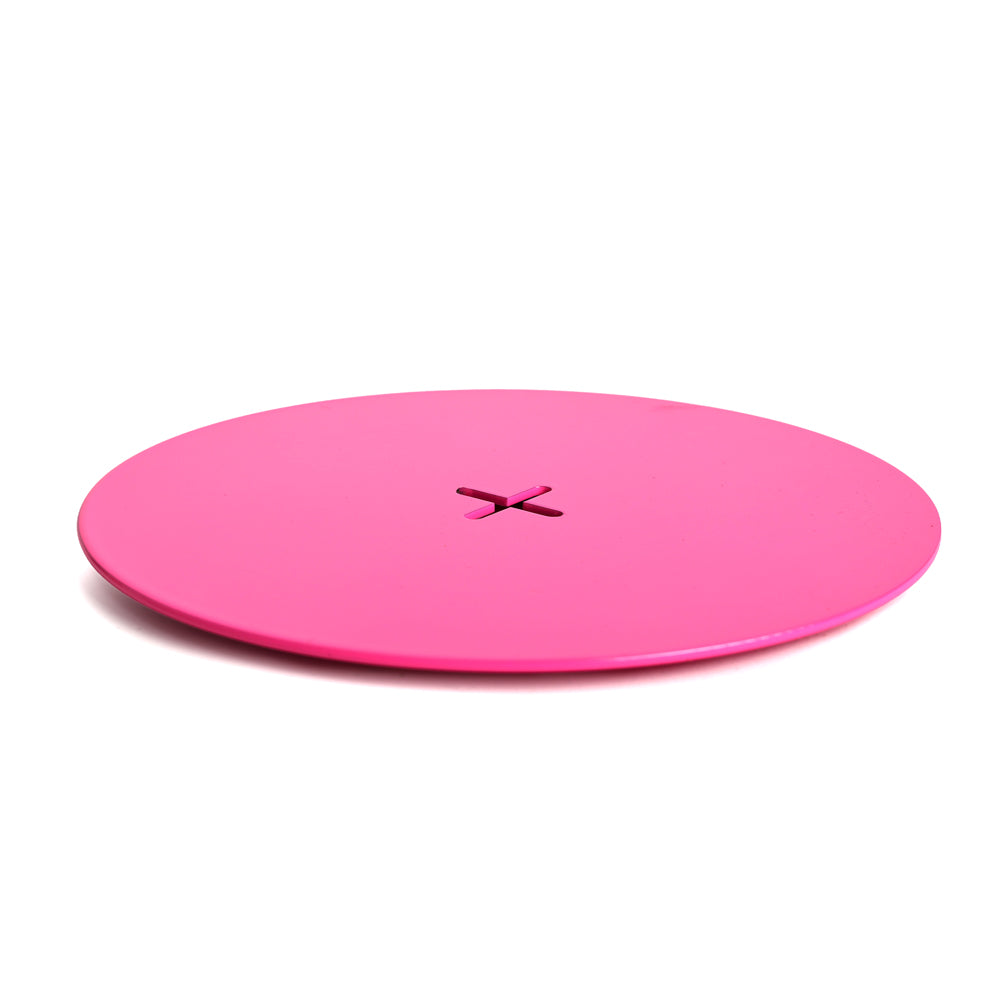 Kerzenteller Big POP Neonpink