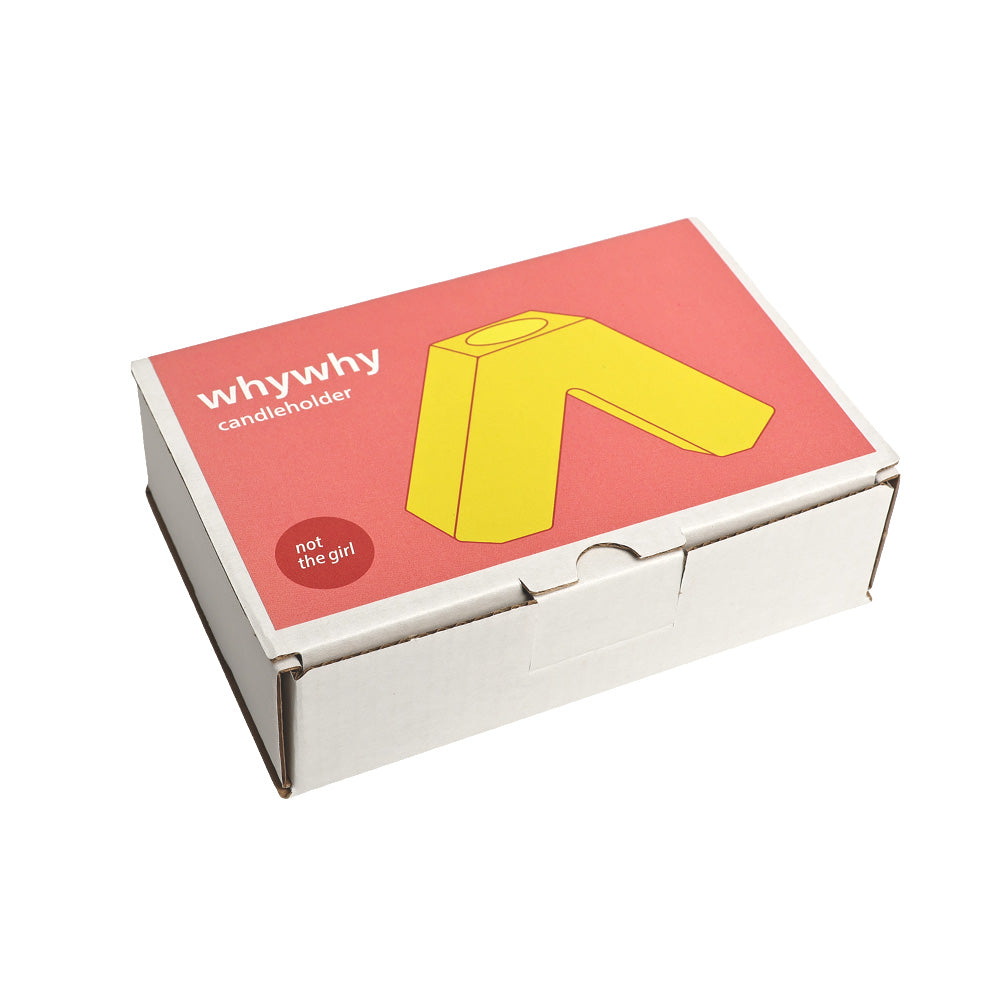 Kerzenhalter whywhy Citrus Yellow