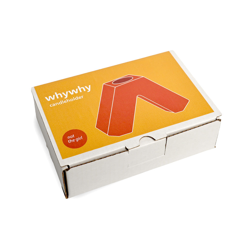 Kerzenhalter whywhy Coral Orange