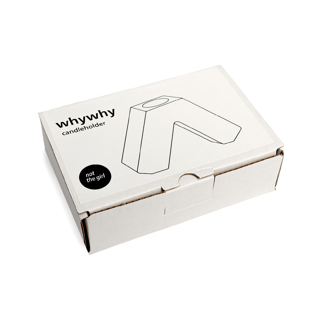 Kerzenhalter whywhy Pure White