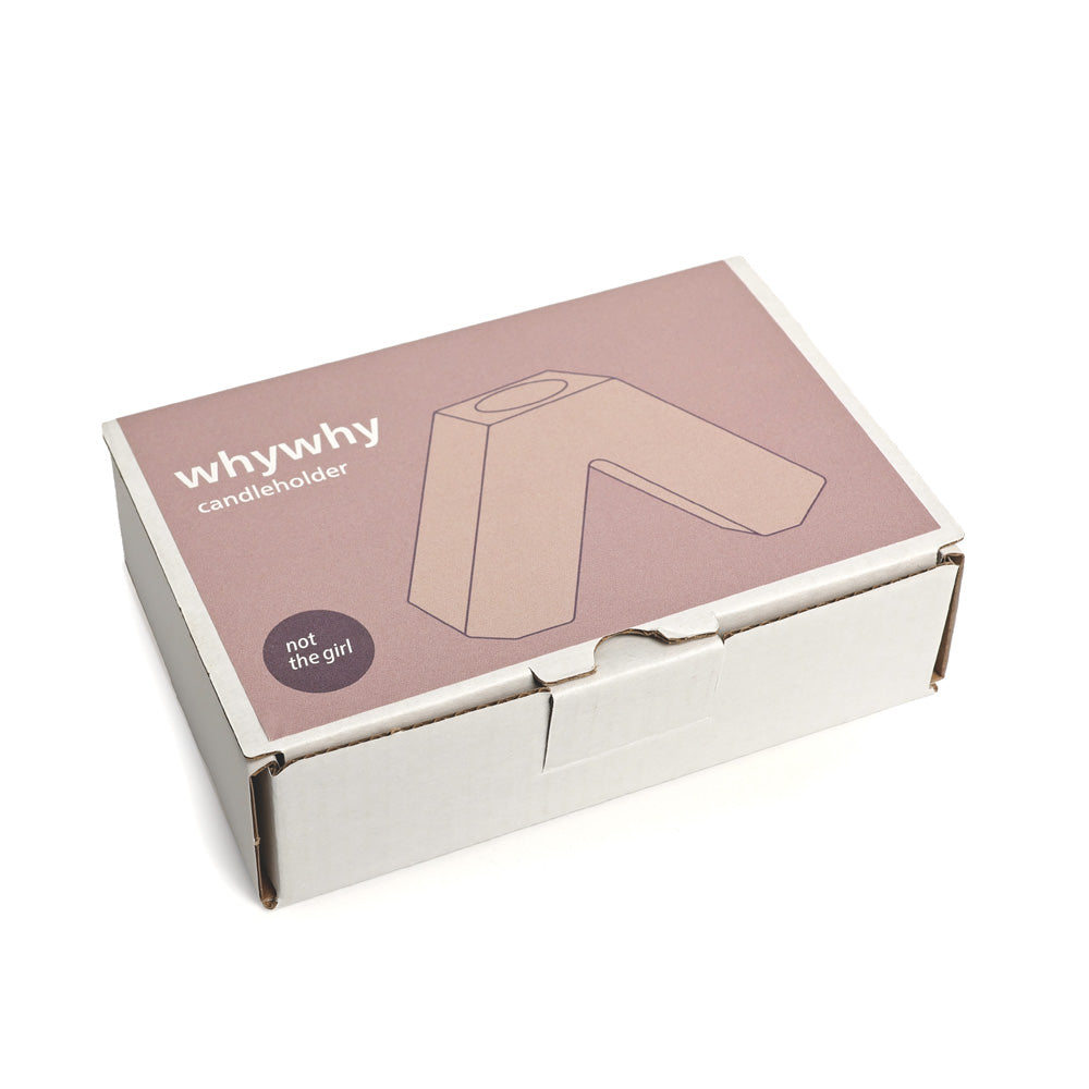 Kerzenhalter whywhy Soft Linen