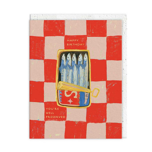 Folding card WELL PRESERVED