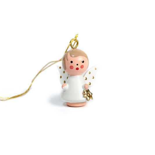 Little Angel White with Star