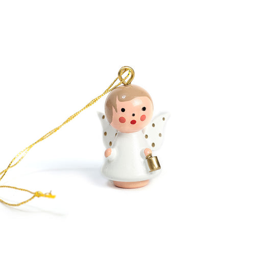 Little Angel White with Lantern