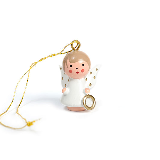Little Angel White with Wreath