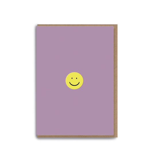 Folding card SMILE
