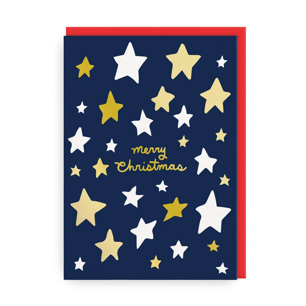 Klappkarte CHRISTMAS STARS