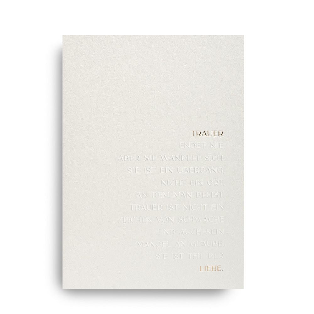 Folding card PART OF LOVE
