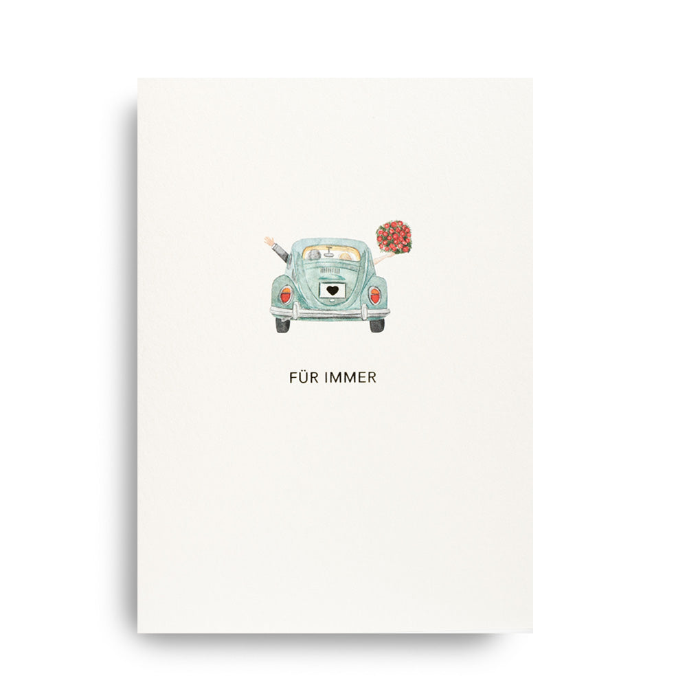 Folding card HONEYMOON