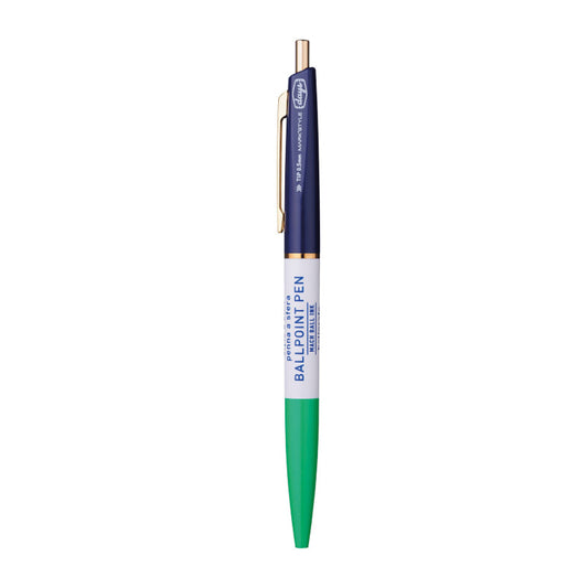 3-Section Ballpoint Pen, Basil Navy
