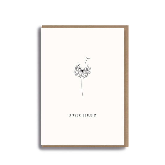 Folded Card DANDELION