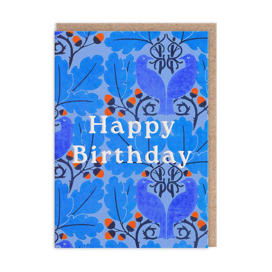 Folded card HAPPY BIRTHDAY