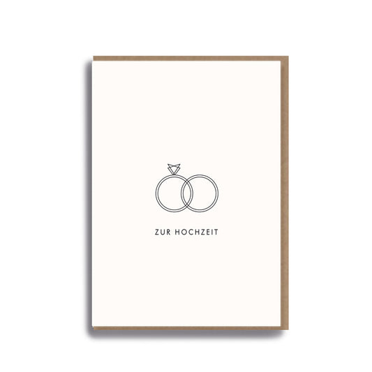 Folding card RINGS