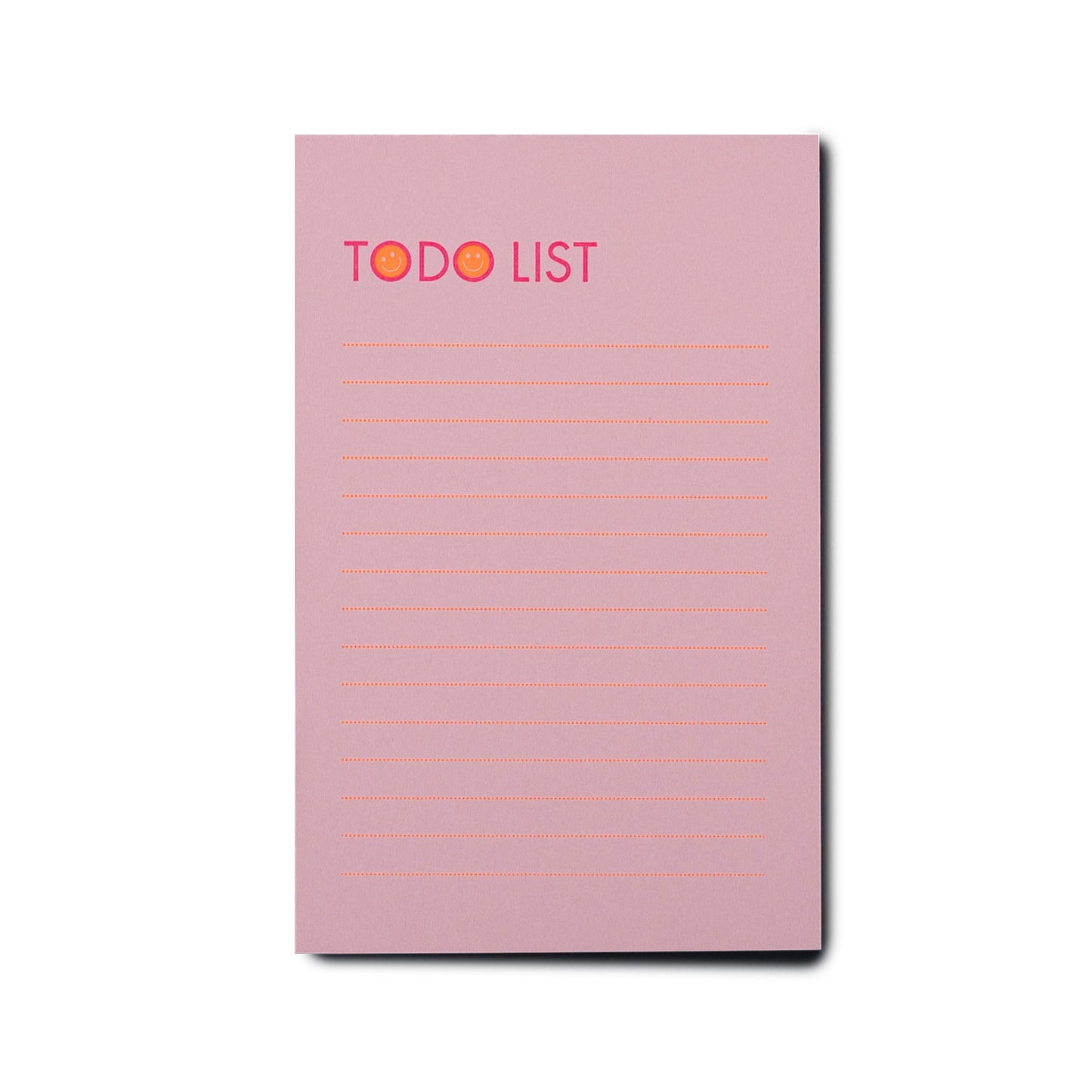Block To Do List Smile Grapefruit