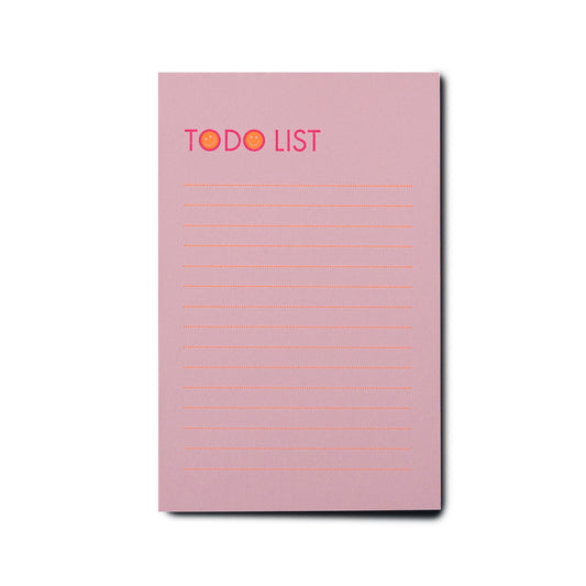 Block To Do List Smile Grapefruit