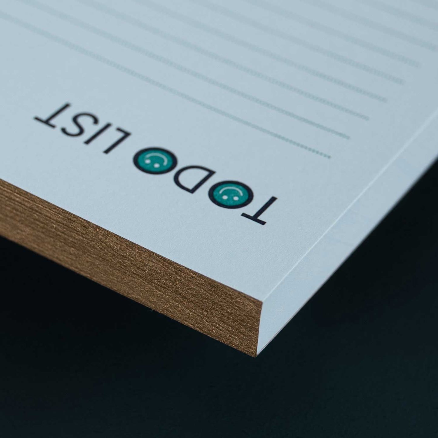 Block To Do List Smile Skyblue