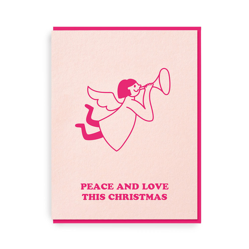 Klappkarte Angel Peace & Love