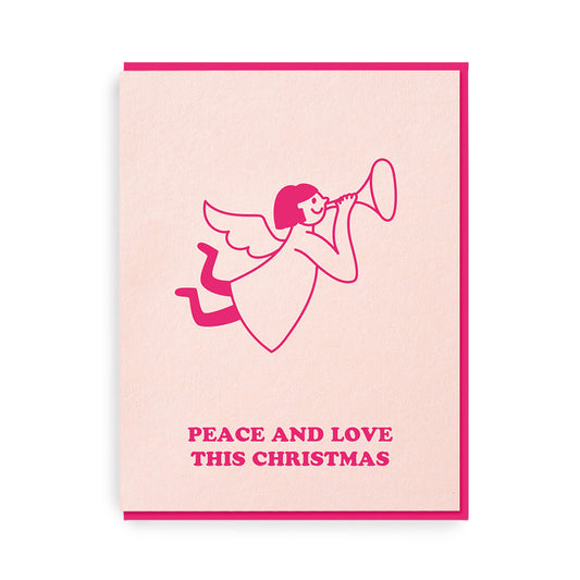 Klappkarte Angel Peace & Love