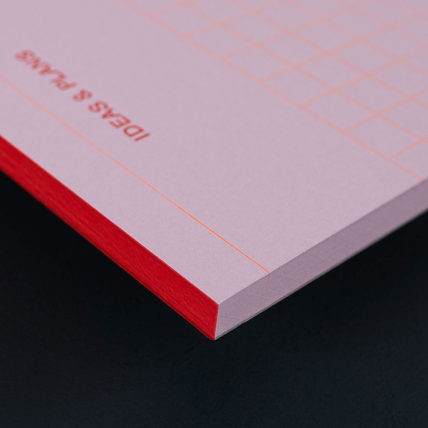Notizblock Ideas and Plans Rosa / Neonorange