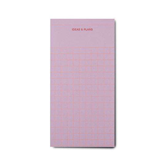 Notebook Ideas and Plans Pink / Neon Orange
