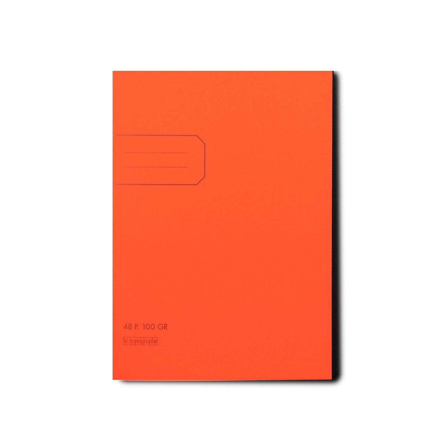 Notizheft Neonorange DIN A5