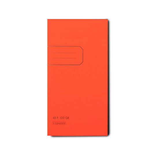 Notebook neon orange 11 x 21