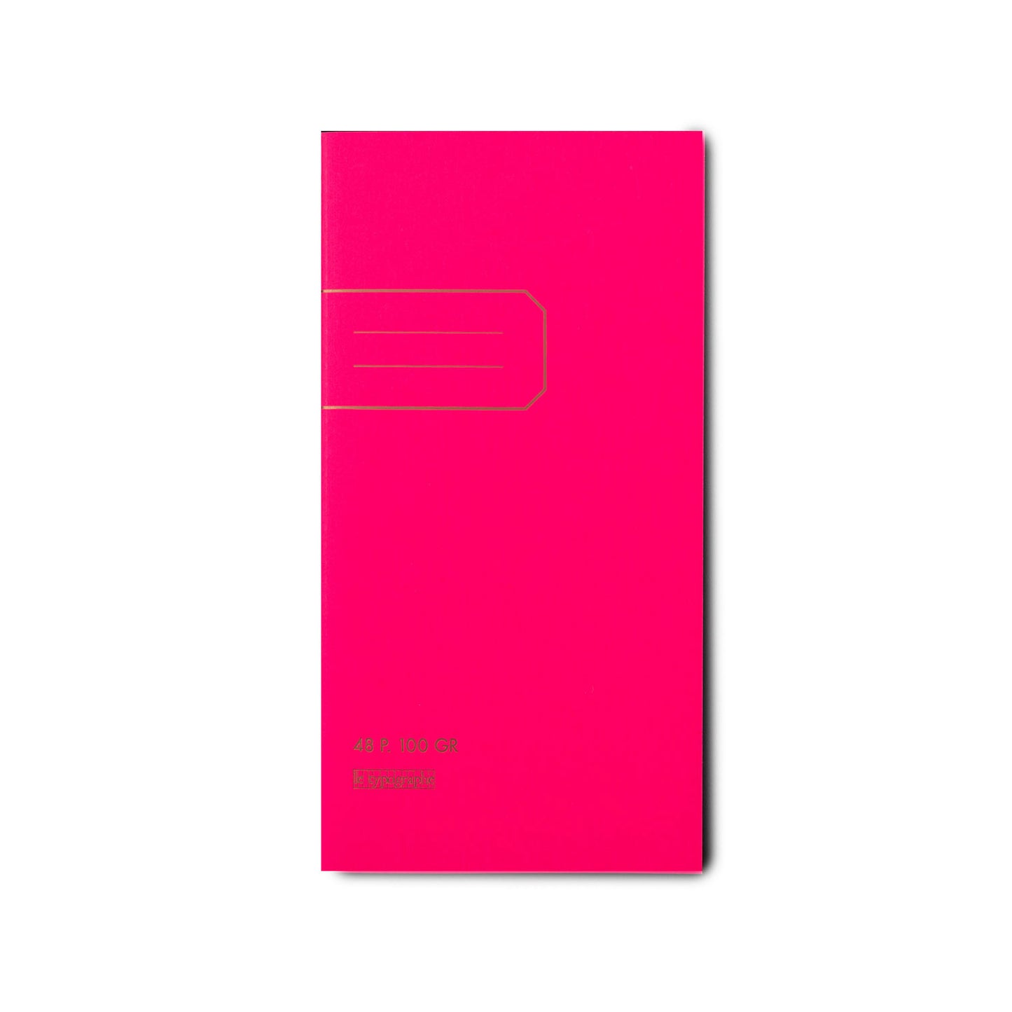Notizheft Neonpink 11 x 21
