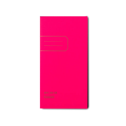Notebook Neon Pink 11 x 21