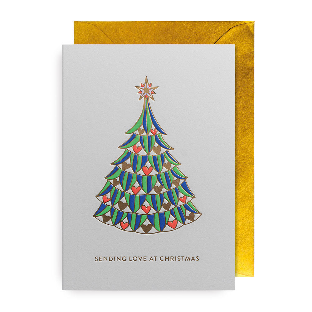 Klappkarte Sending Love at Christmas