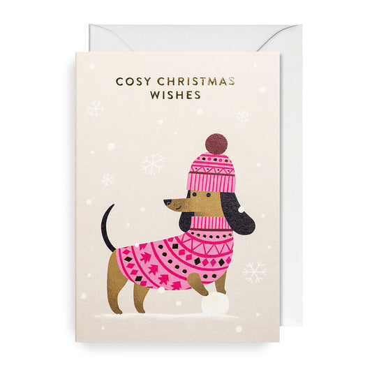 Klappkarte Cosy Christmas Wishes