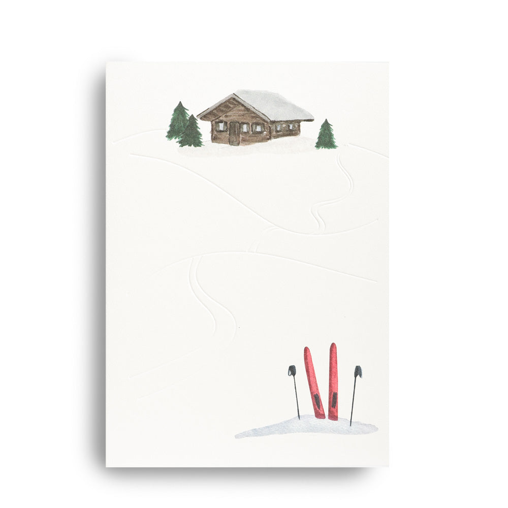 Klappkarte BERGHÜTTE