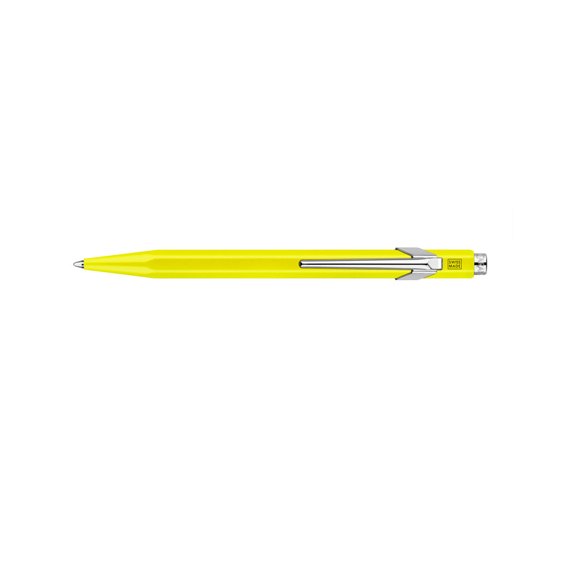 Caran d'Ache Ballpoint Pen, Neon Yellow
