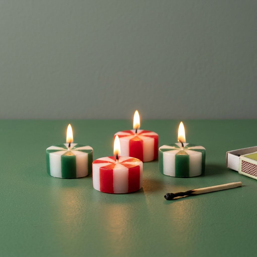 4 Candles SWEET RED/GREEN