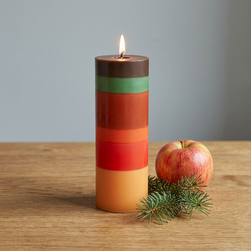 Pillar Candle MERRY CHRISTMAS