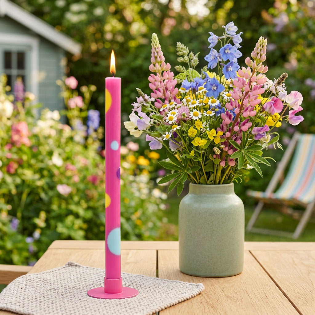 Kerzenhalter POP Pink