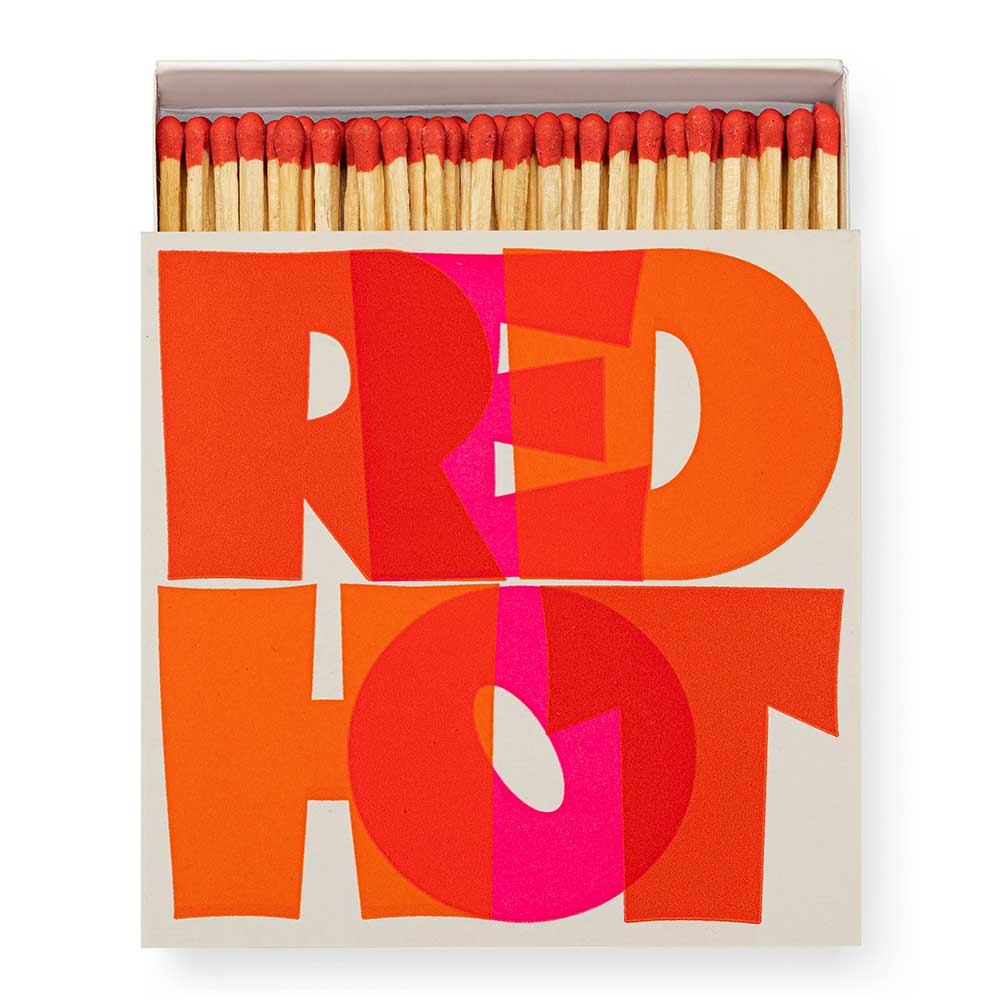 Luxury Matches Red Hot B300