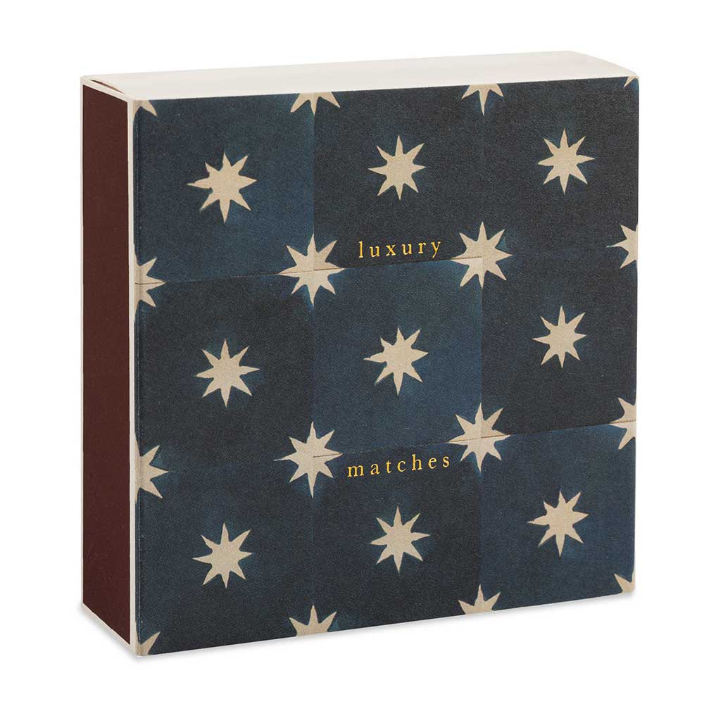 Luxury Matches Navy Star Tile B303