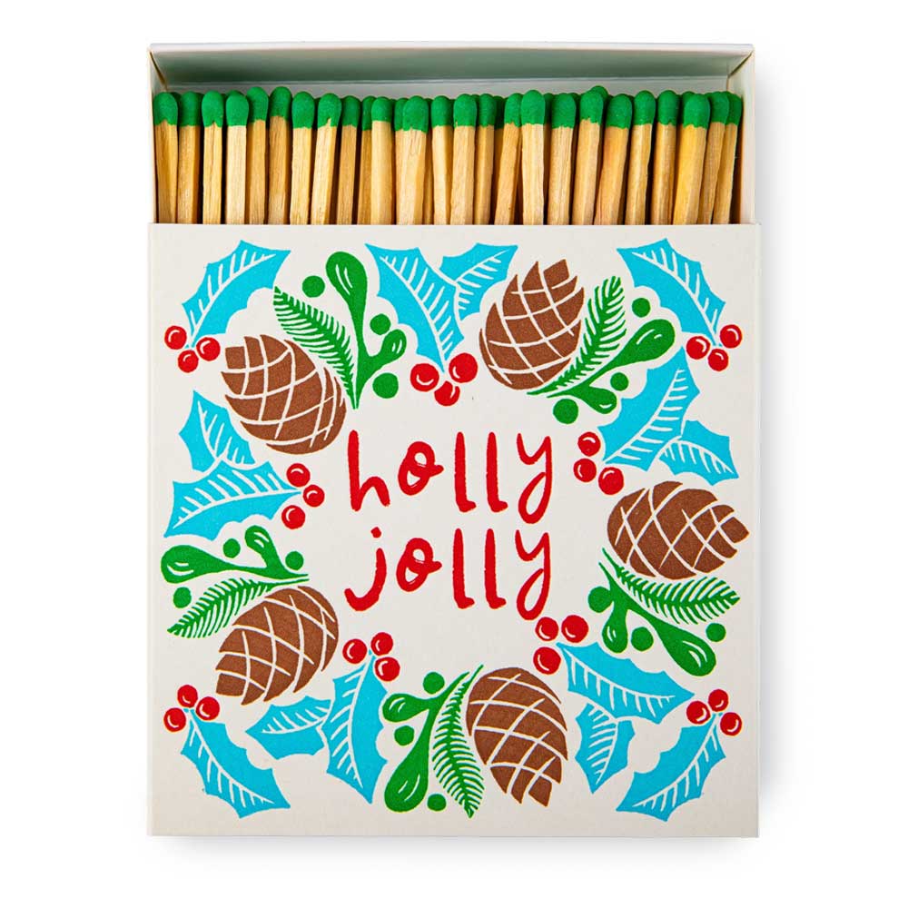 Luxury Matches Holly Jolly Wreath B391