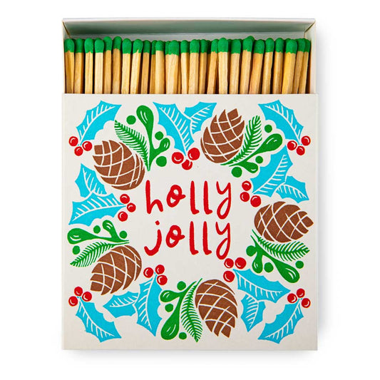 Luxury Matches Holly Jolly Wreath B391