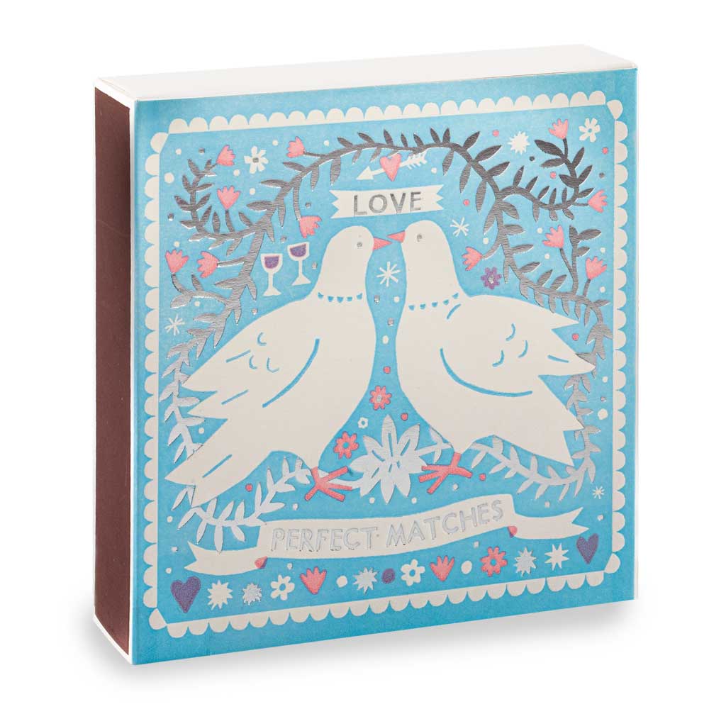 Luxury Matches Dove Perfect B392