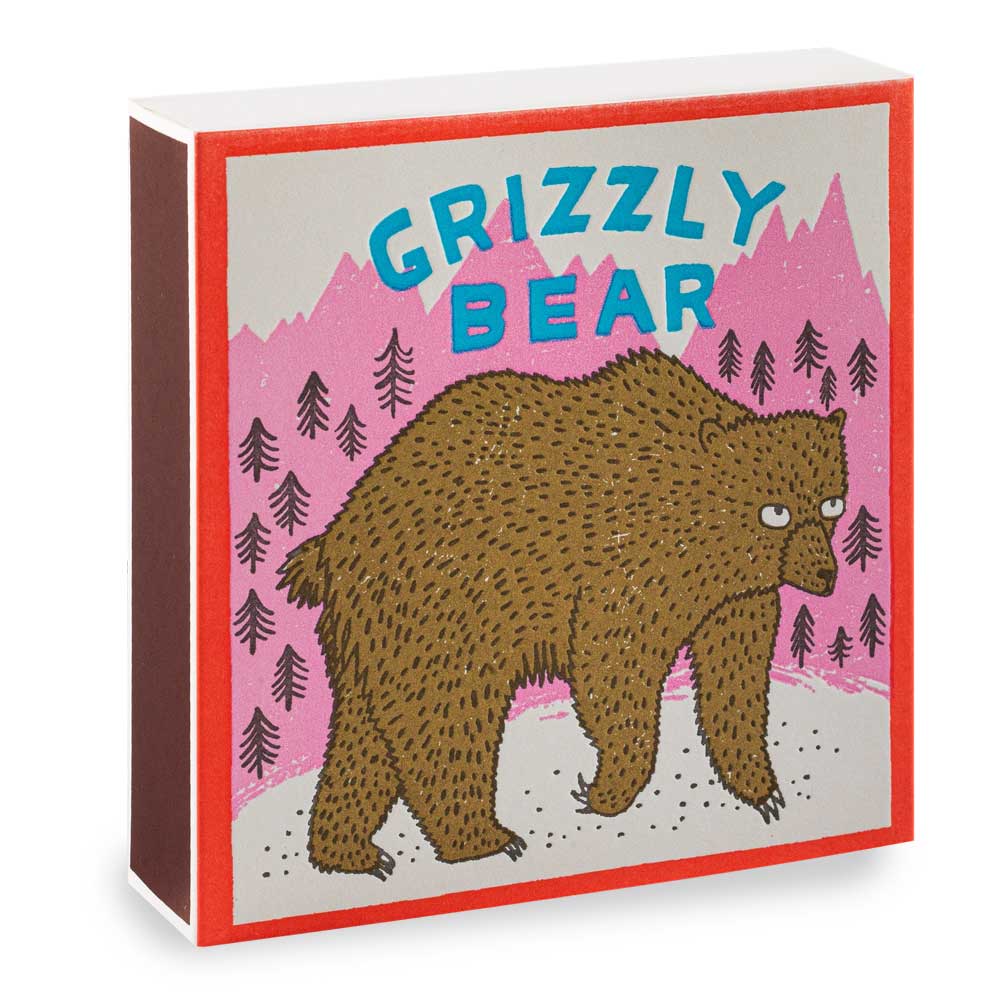 Luxury Matches Grizzly Bear B398