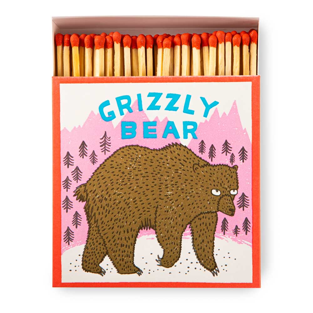Luxury Matches Grizzly Bear B398