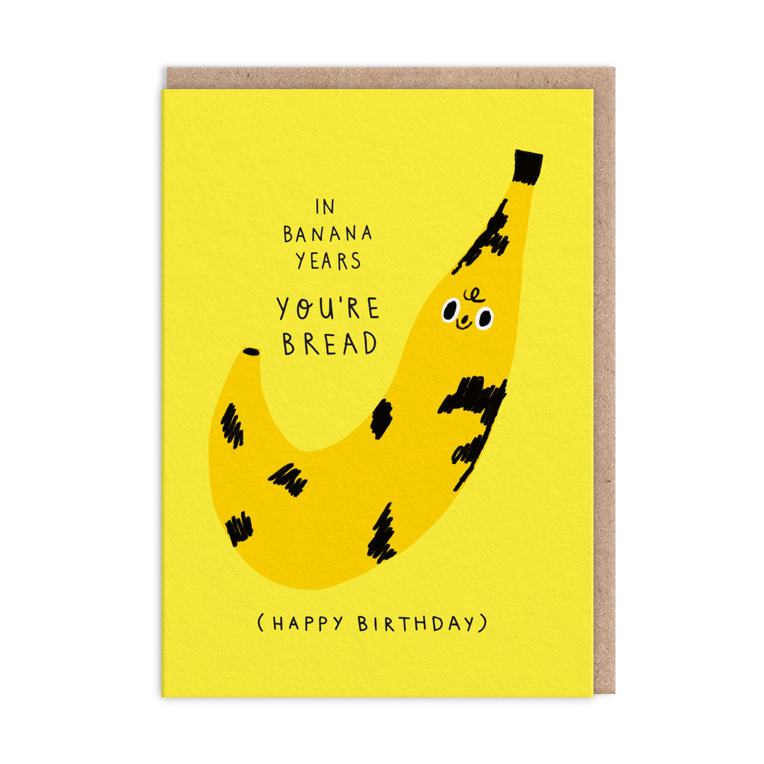 Folding card IN BANANA YEARS