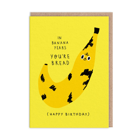 Folding card IN BANANA YEARS